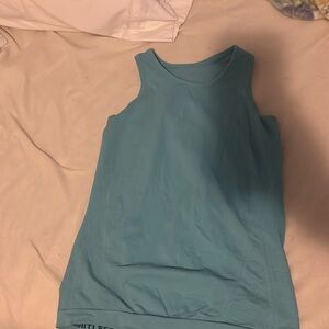 light blue athleta racer back, women’s small